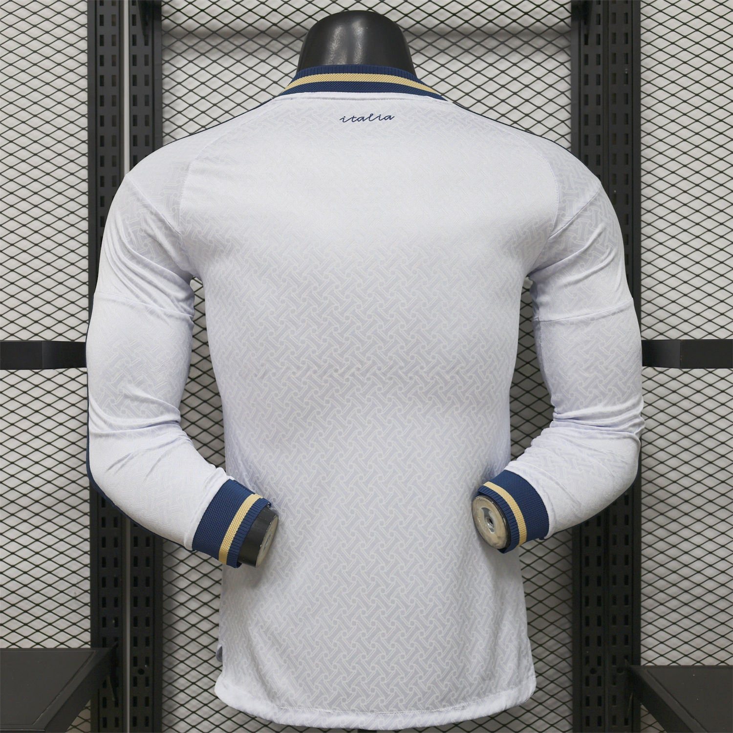 Italy 2026 Away Long Sleeves Jersey - Player Version - JerseysGala