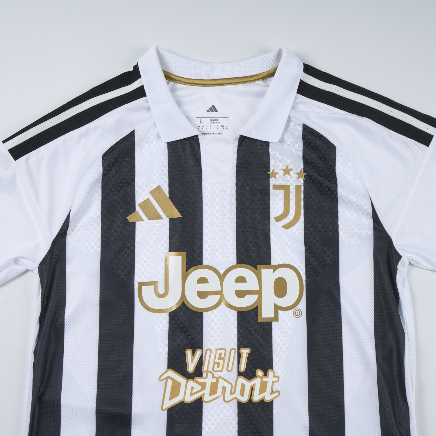 Juventus 26-27 Home With Sponsors Jersey - Player Version - JerseysGala