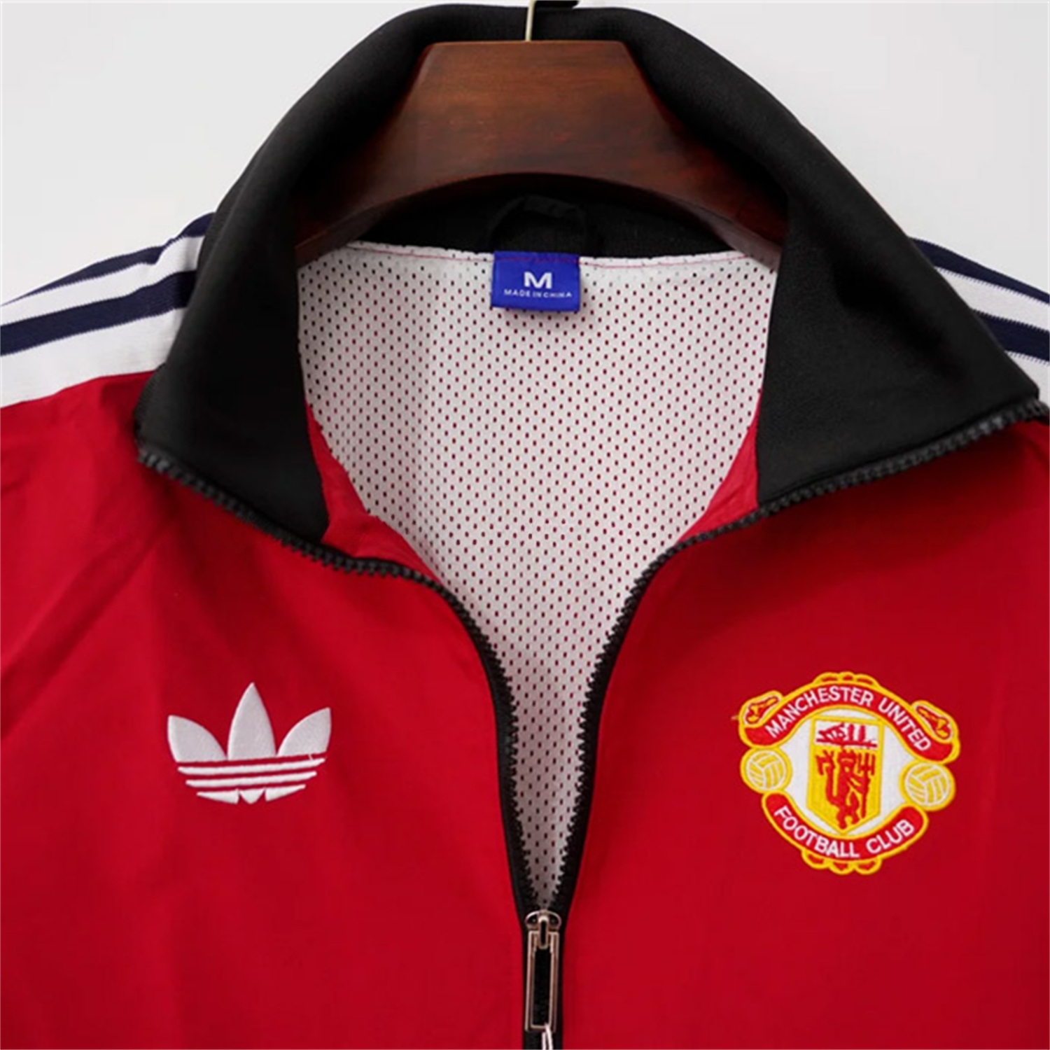 Retro Manchester United 24-25 Windbreaker Jacket - Red - JerseysGala