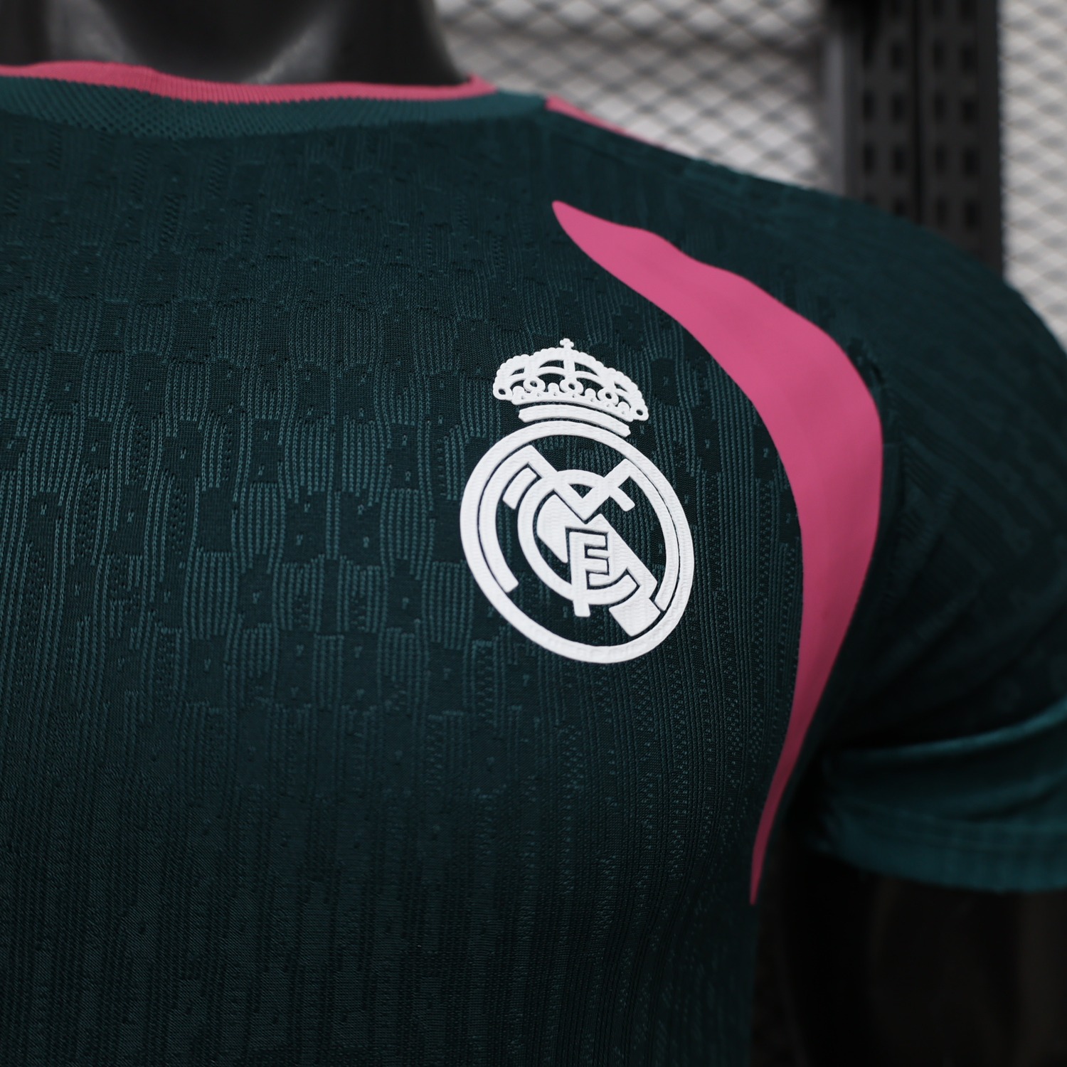 Real Madrid 26-27 Green Pink Special Jersey - Player Version - JerseysGala