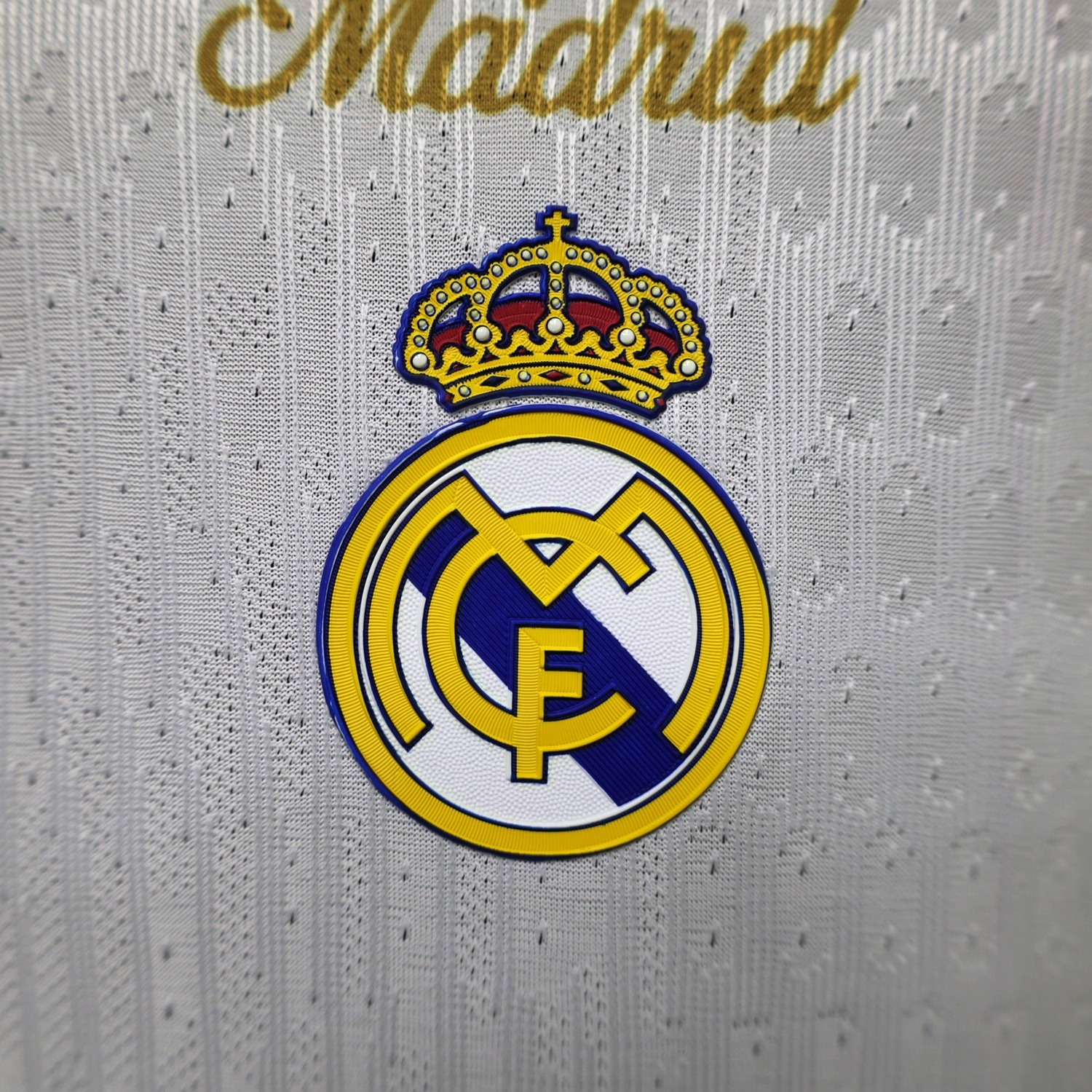Real Madrid 26-27 White Gold Special Jersey - Player Version - JerseysGala