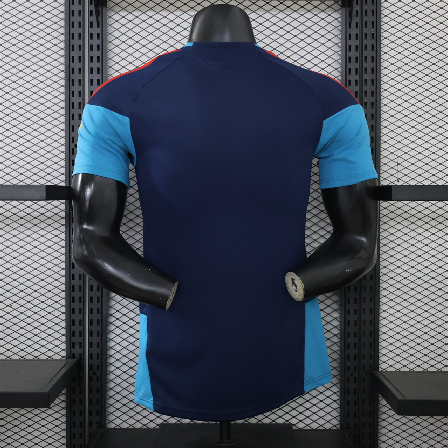 Spain 2026 Deep Blue And Light Blue Training Jersey - Player Version - JerseysGala