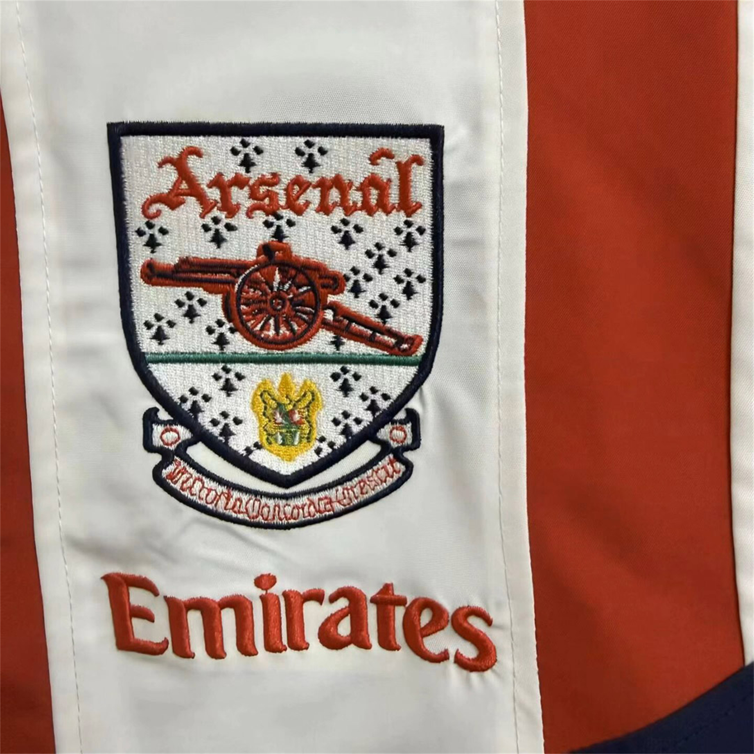 Arsenal 26-27 EQT Windbreaker Jacket - Navy Red White - JerseysGala
