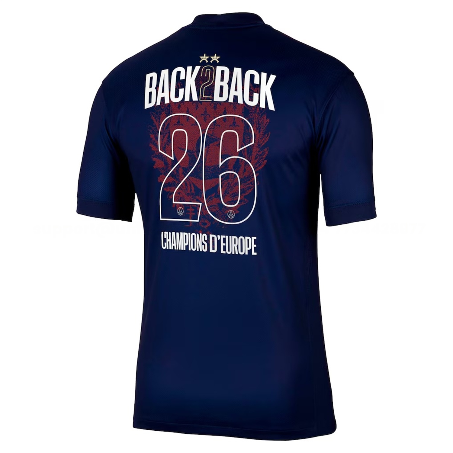 【Champion 26 Font】Paris Saint-Germain PSG 25-26 Home Jersey - Fans Version - JerseysGala