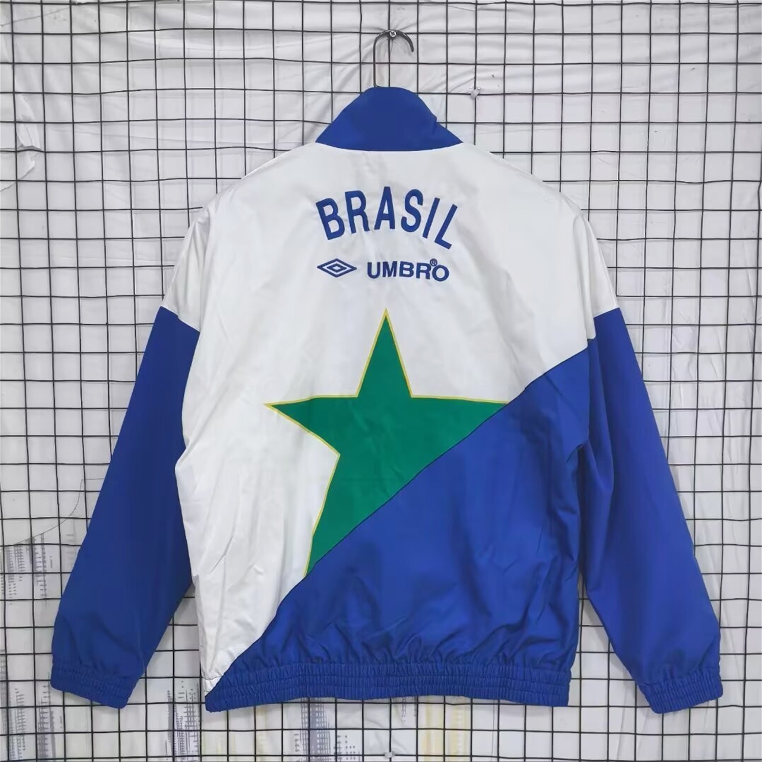 Brazil 2026 Windbreaker Jacket - Green Star - JerseysGala