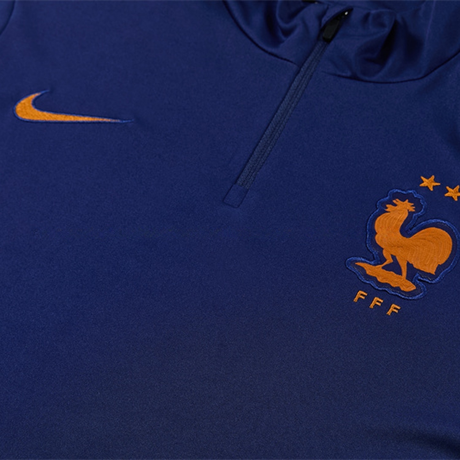 France 2026 Long Sleeve Training Set - Deep Blue Top & Deep Blue Pants - JerseysGala