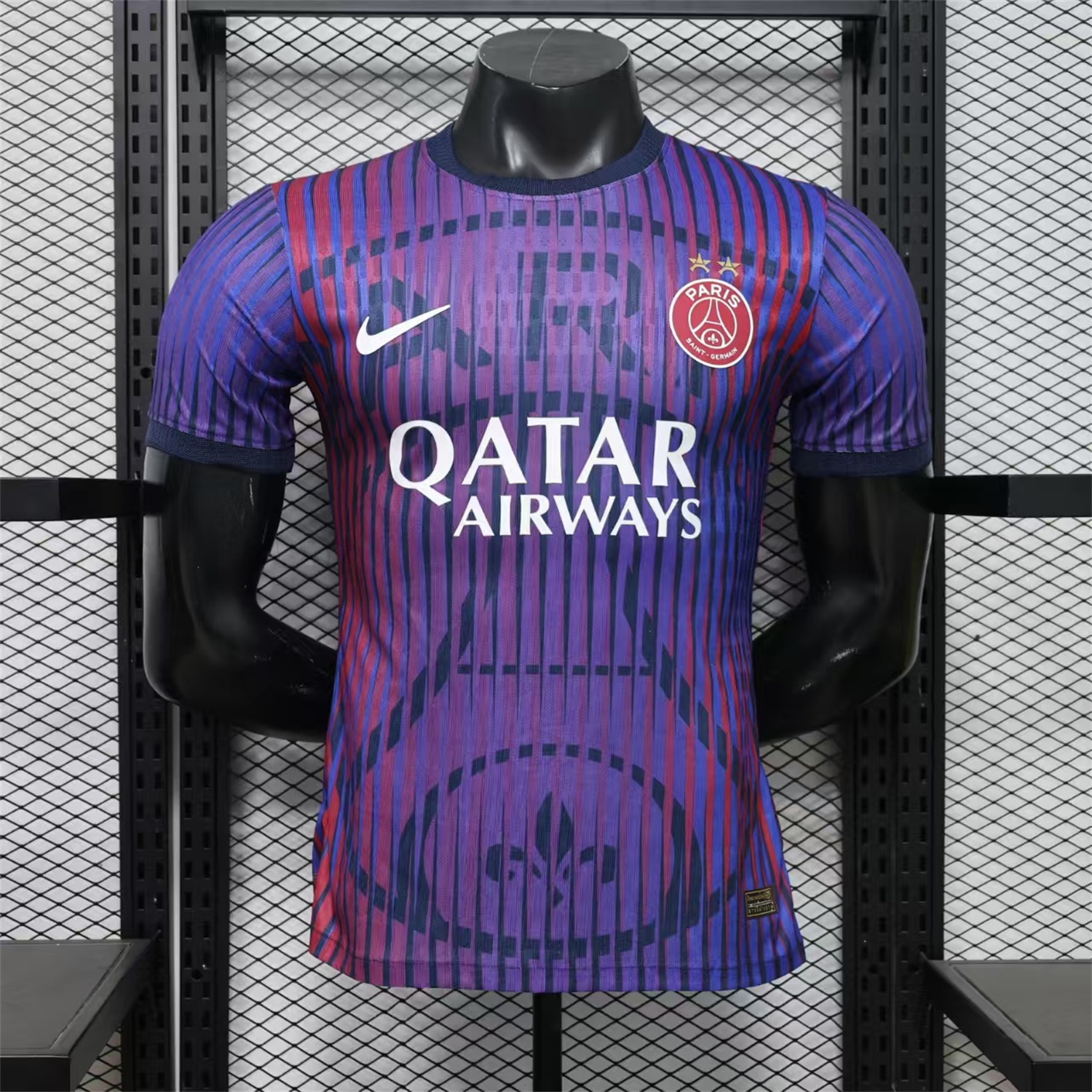 Paris Saint-Germain PSG 26-27 Purple Pre-Match Jersey - Player Version - JerseysGala