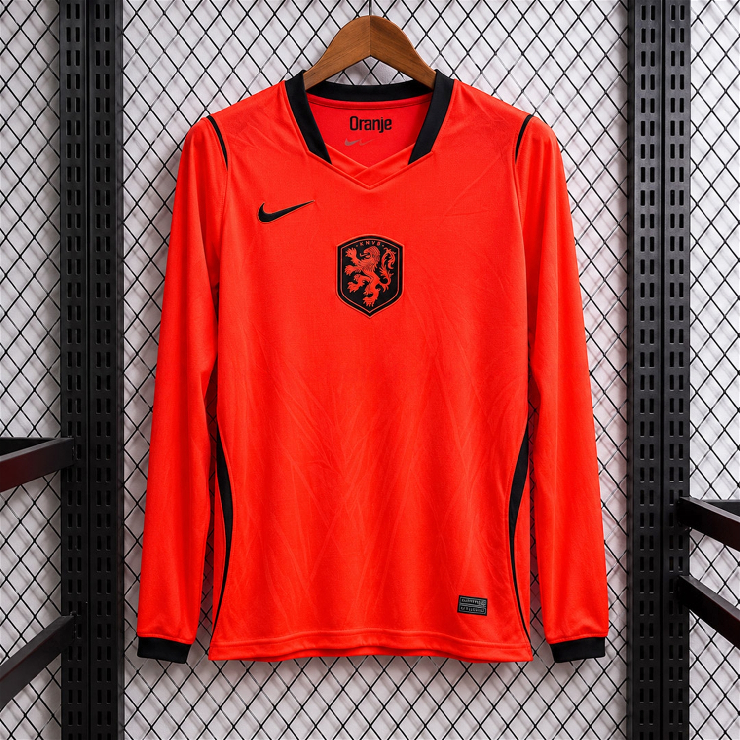 Netherlands 2026 Home Long Sleeves Jersey - Fans Version - JerseysGala