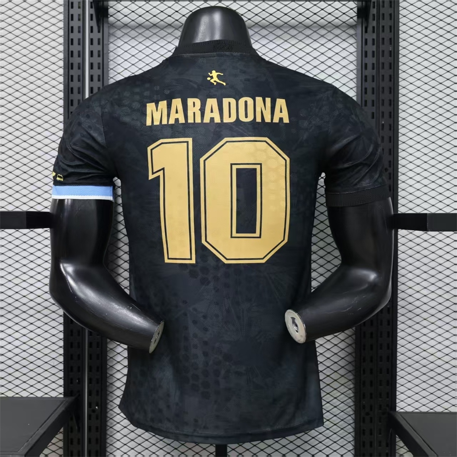 Argentina 2026 Black Maradona Special Kit - Player Version - JerseysGala