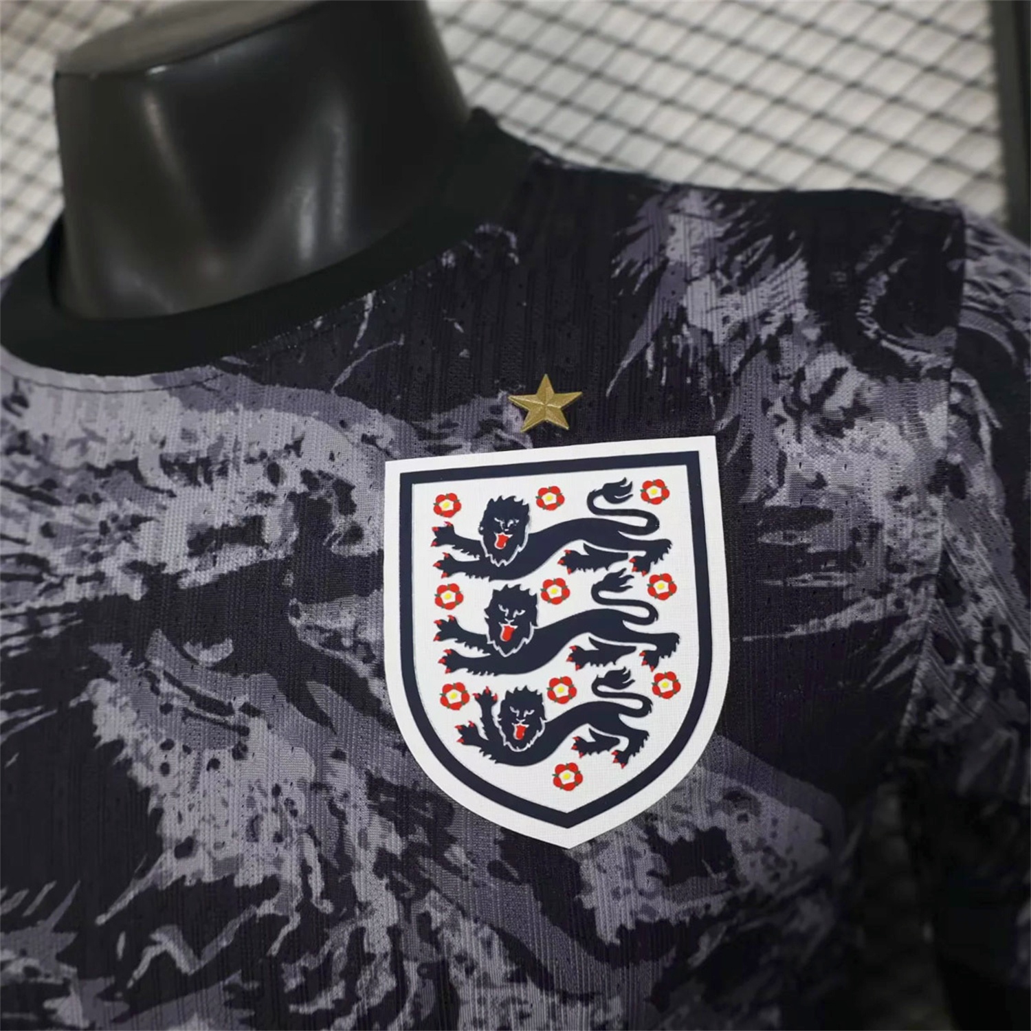 England 2026 Lion Black Special Jersey - Player Version - JerseysGala