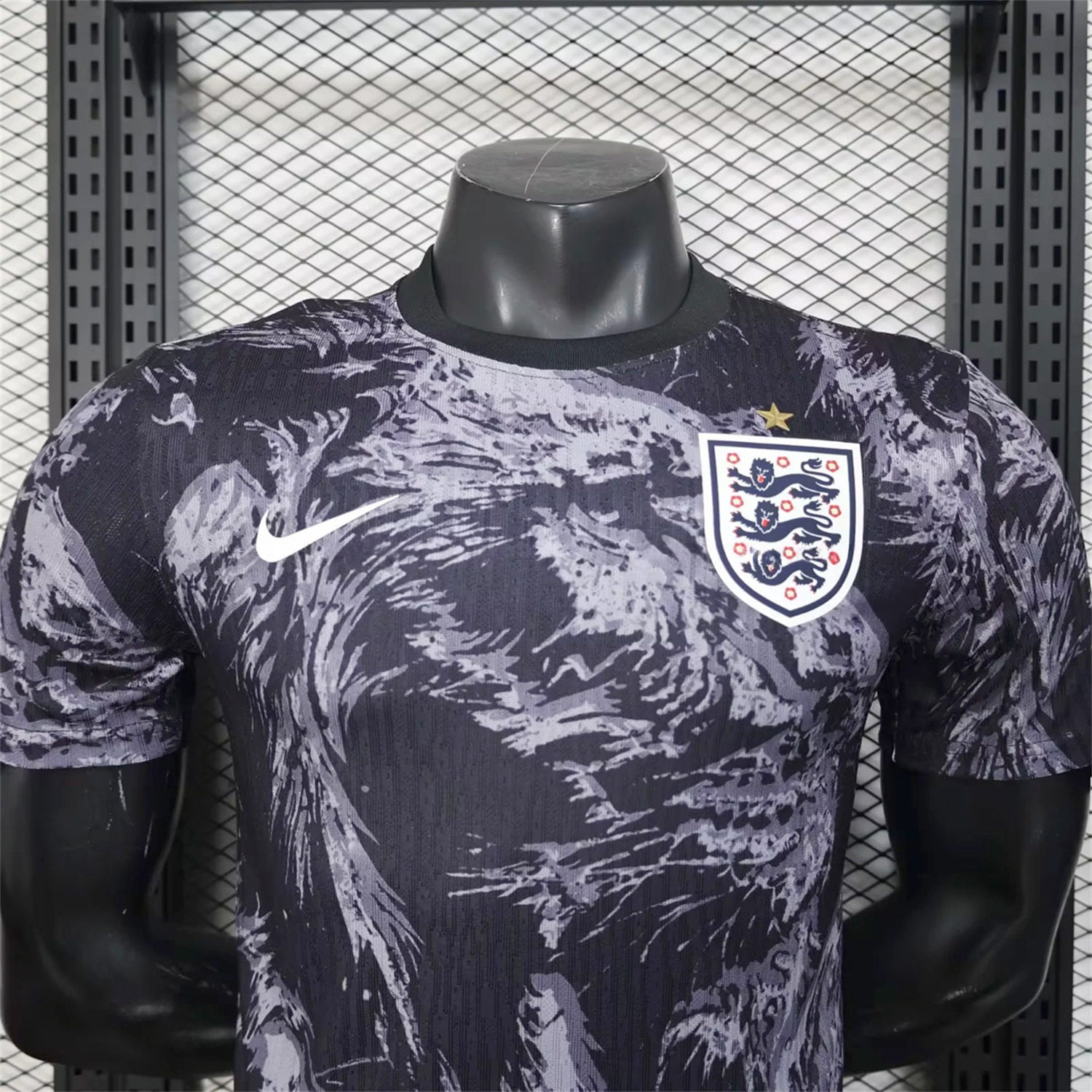 England 2026 Lion Black Special Jersey - Player Version - JerseysGala