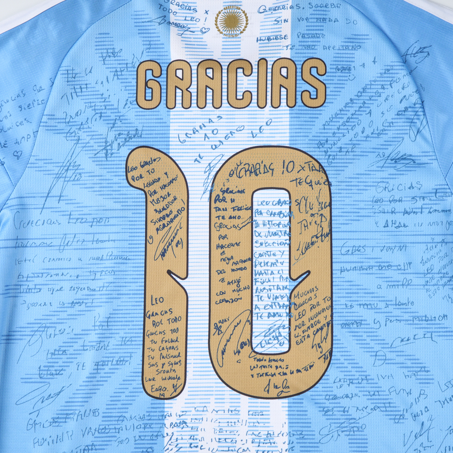 【Signed Version】Argentina 2026 Messi Anniversary Special Jersey - Fans Version - JerseysGala