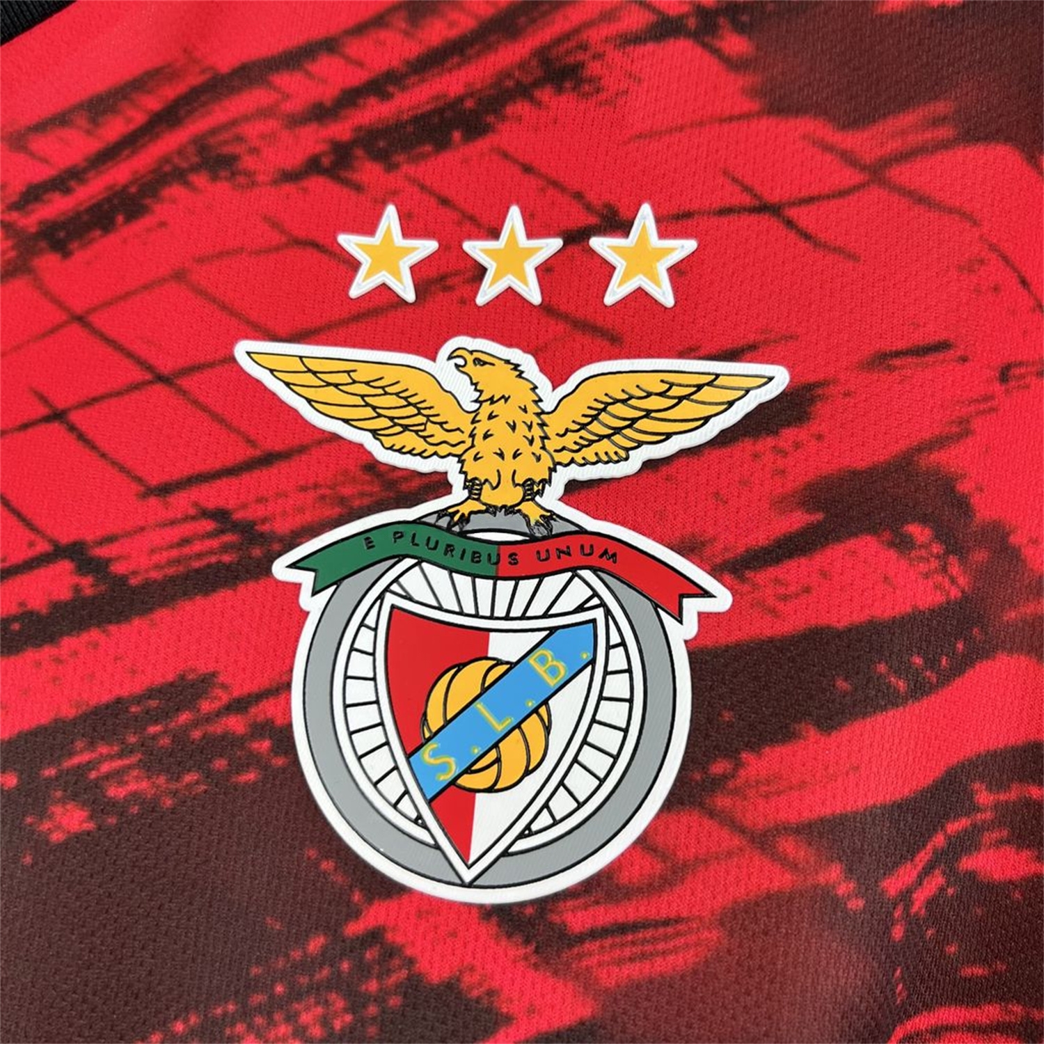 Benfica 26-27 Red Black Pre-Match Jersey - Fans Version - JerseysGala