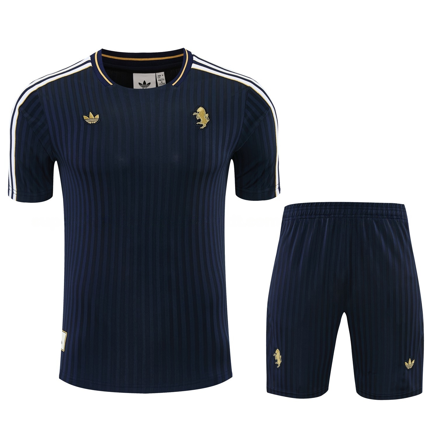 Juventus 25-26 Short-Sleeve Training Set - Navy Blue Top & Navy Blue Shorts - JerseysGala