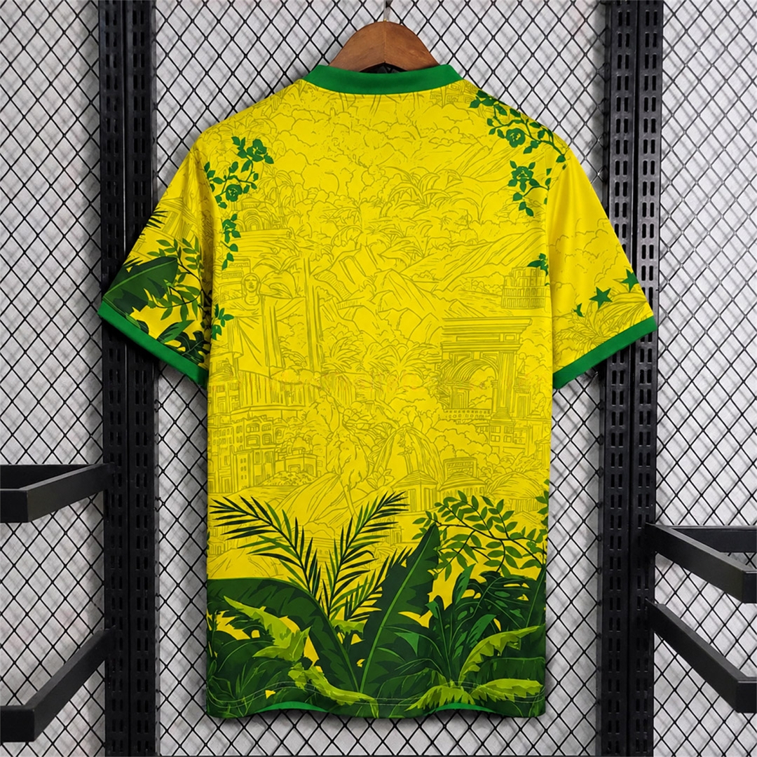 Brazil 2026 Parrot Yellow Special Jersey - Fans Version - JerseysGala