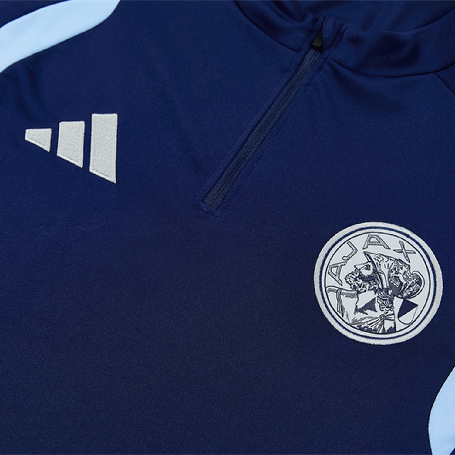 Ajax 26-27 Kids Long Sleeve Training Set - Deep Blue Top & Deep Blue Pants - JerseysGala