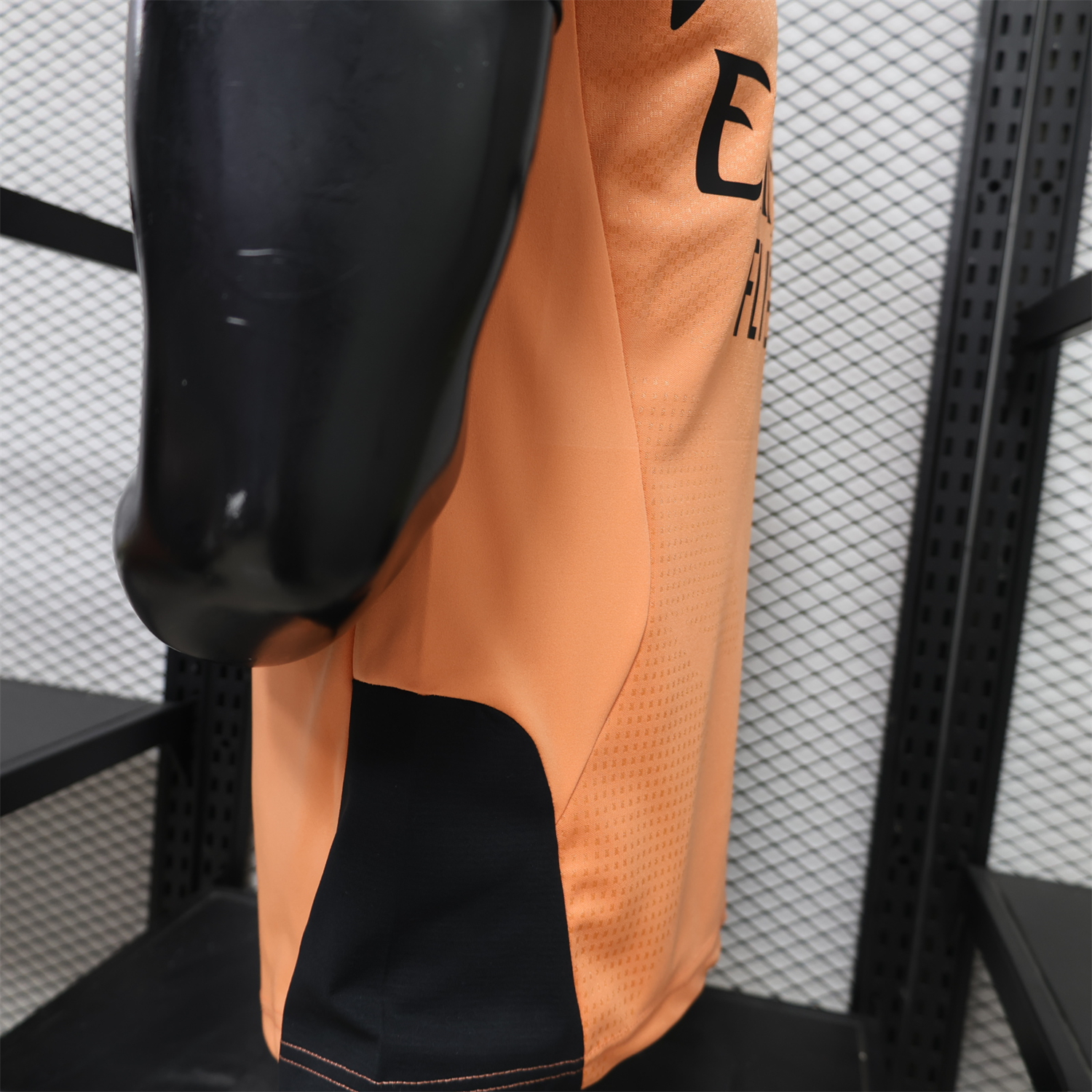 Arsenal 26-27 Orange Black Training Jersey - Player Version - JerseysGala