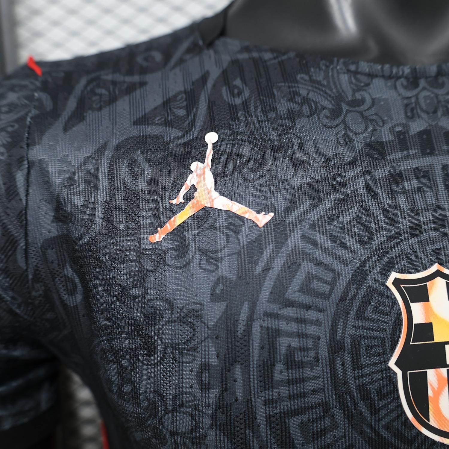 Barcelona 26-27 X Jordan Black Special Jersey - Player Version - JerseysGala