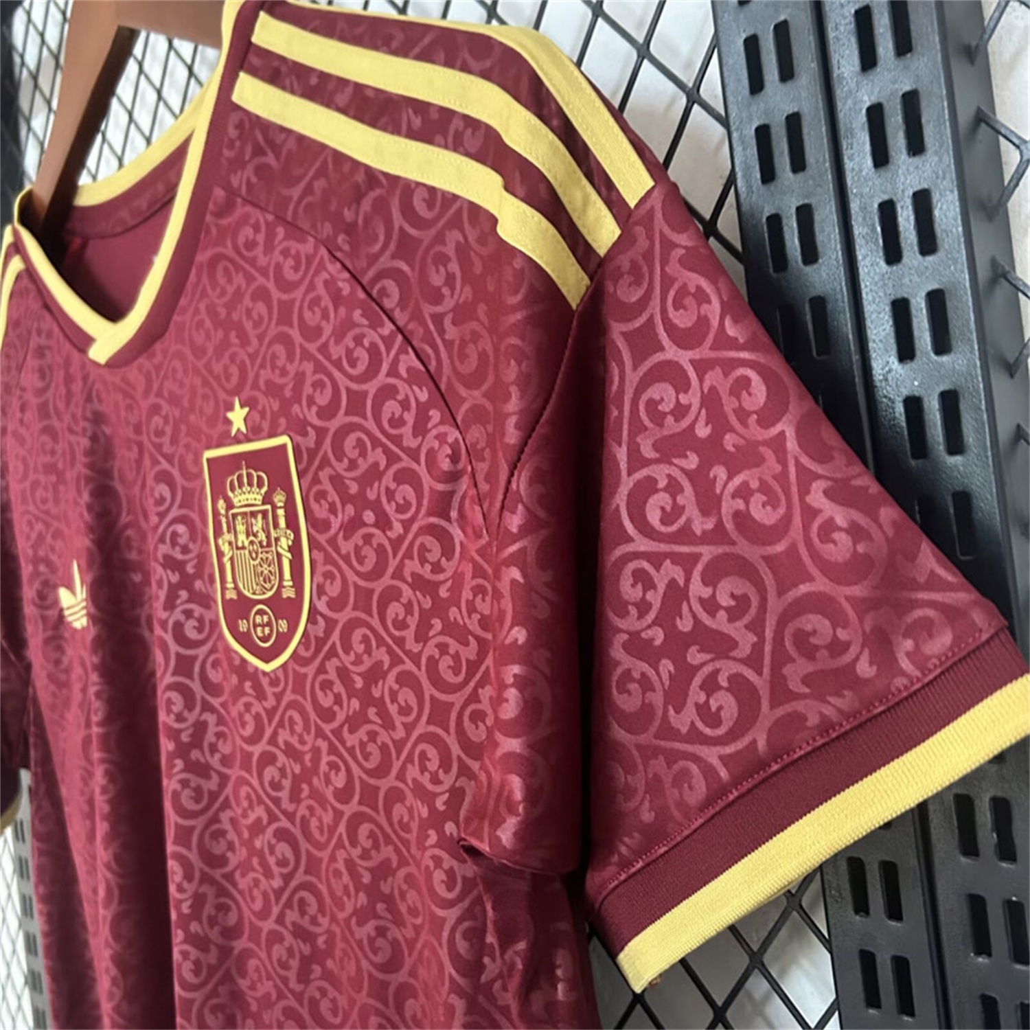 Spain 2026 Trefoil Maroon Special Jersey - Fans Version - JerseysGala