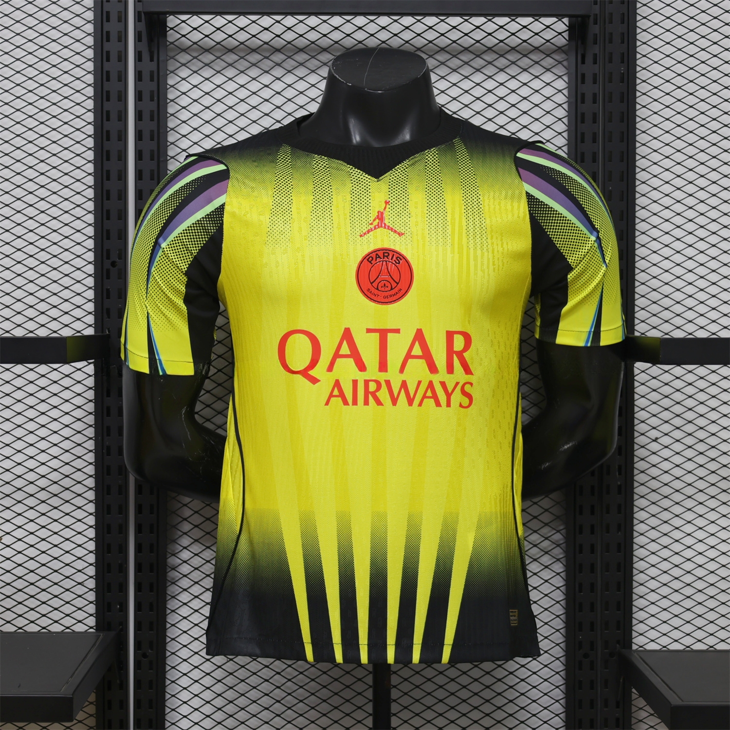 Paris Saint-Germain PSG 26-27 Yellow Special Jersey - Player Version - JerseysGala