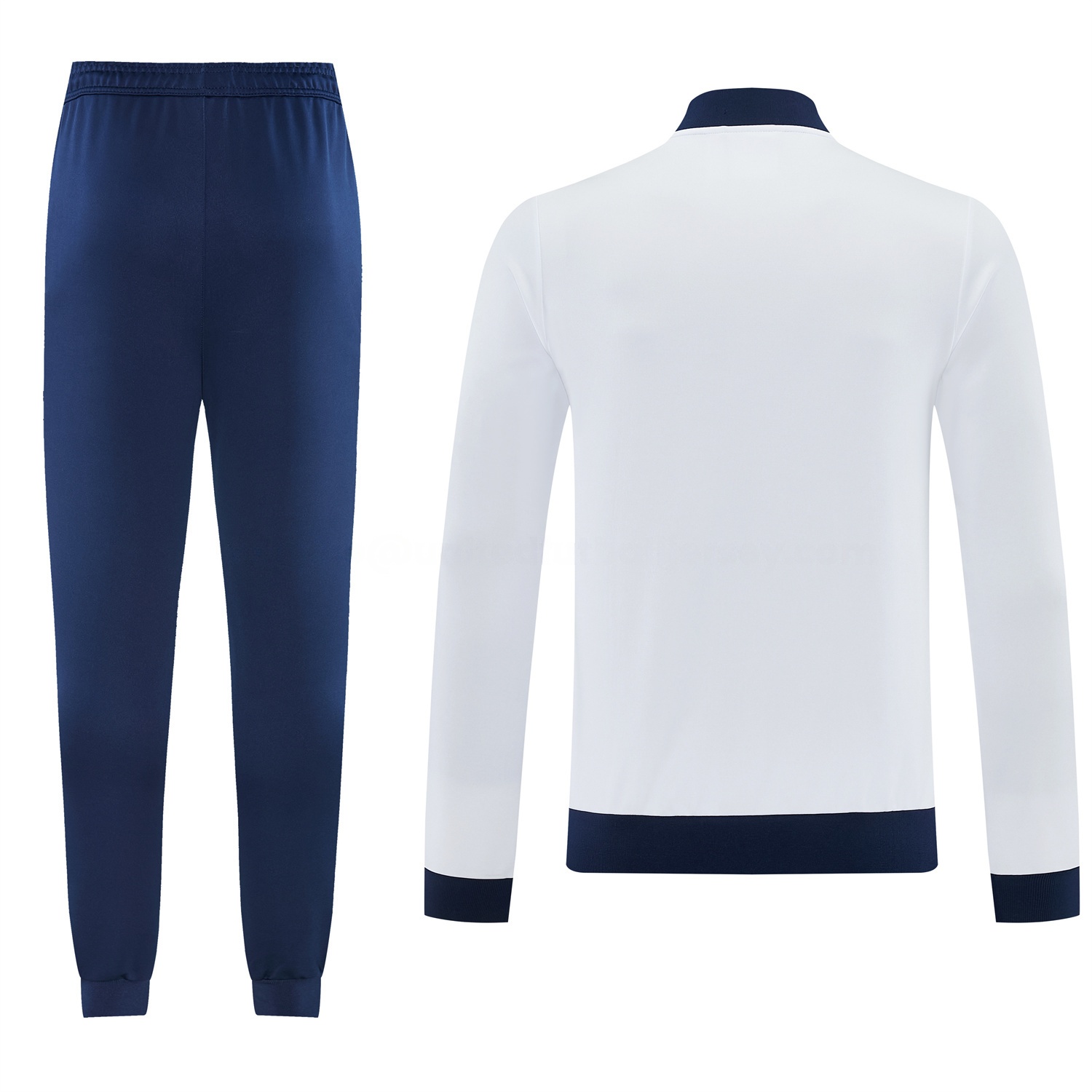 AS Roma 25-26 Originals LFSTLR Jacket Training Tracksuit - White Top and Blue Pant - JerseysGala