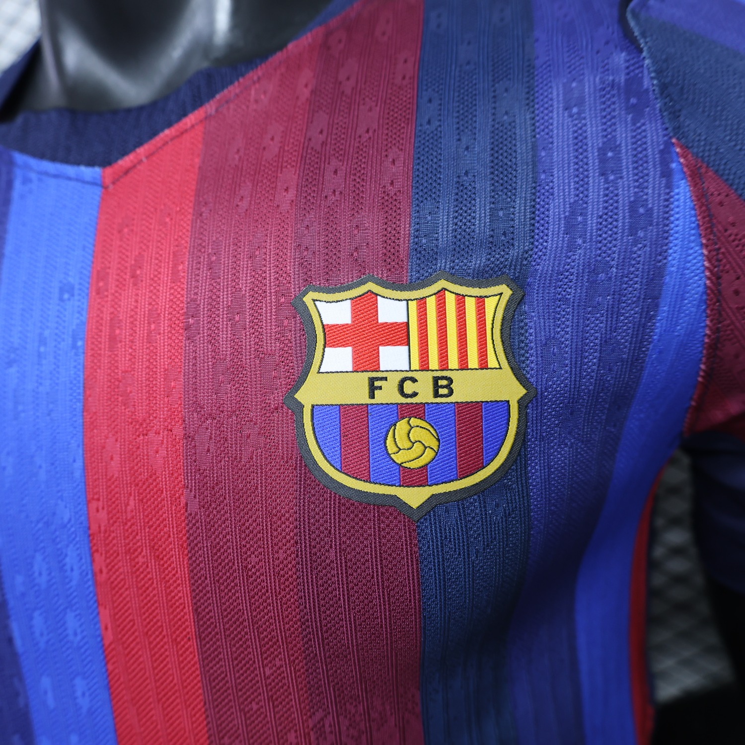 Barcelona 26-27 Home Unsponsored Jersey - Player Version - JerseysGala