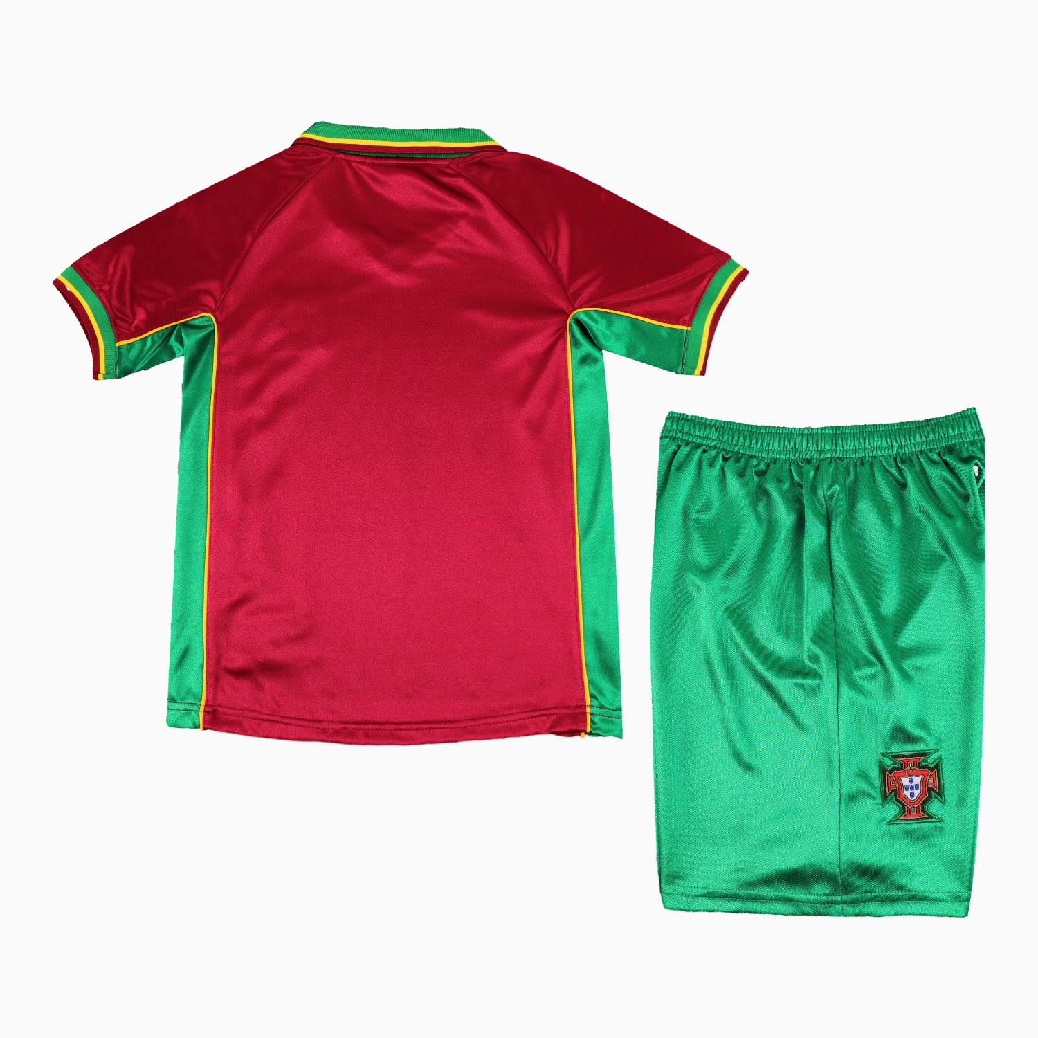Retro Portugal 1998 Home Kids Kit - JerseysGala