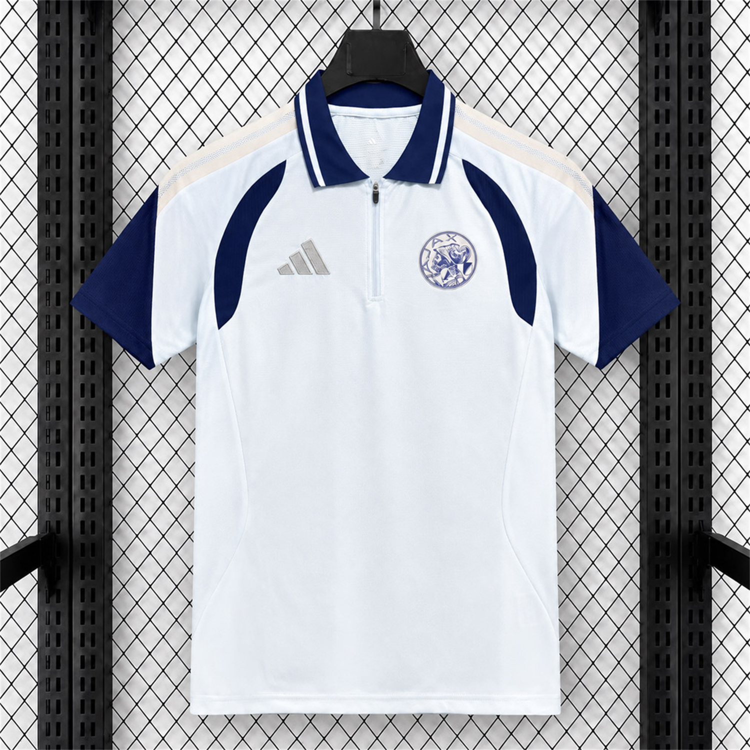 Ajax 26-27 White Training Jersey - Fans Version - JerseysGala