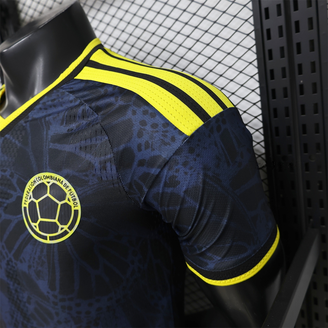 Colombia 2026 Grey And Black Special Jersey - Player Version - JerseysGala