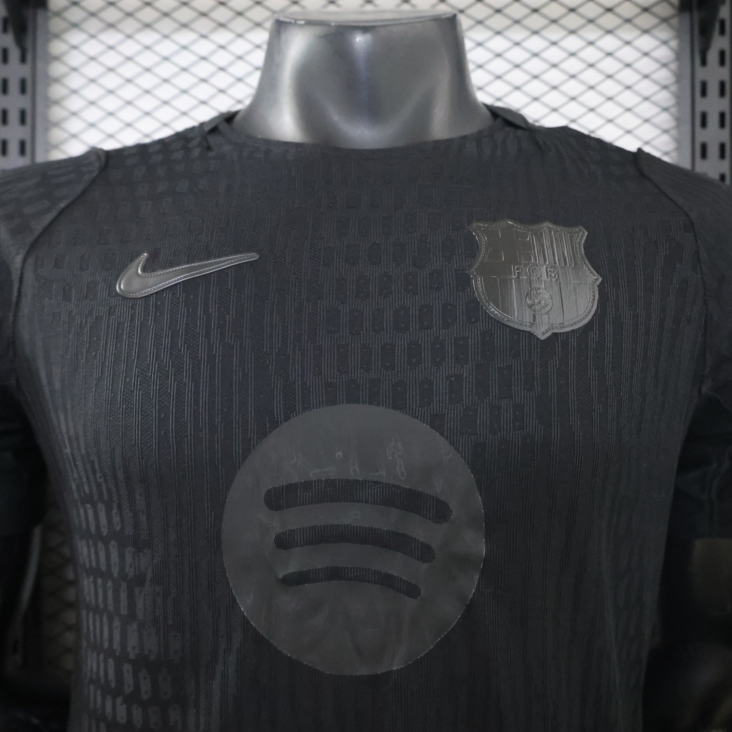 Barcelona 26-27 All Black Special Jersey - Player Version - JerseysGala