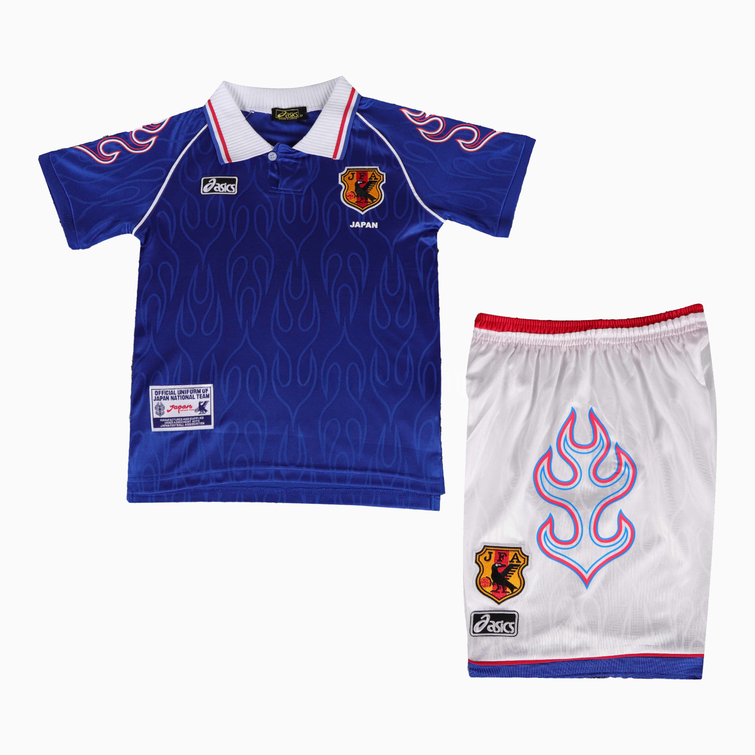 Retro Japan 1998 Home Kids Kit - JerseysGala
