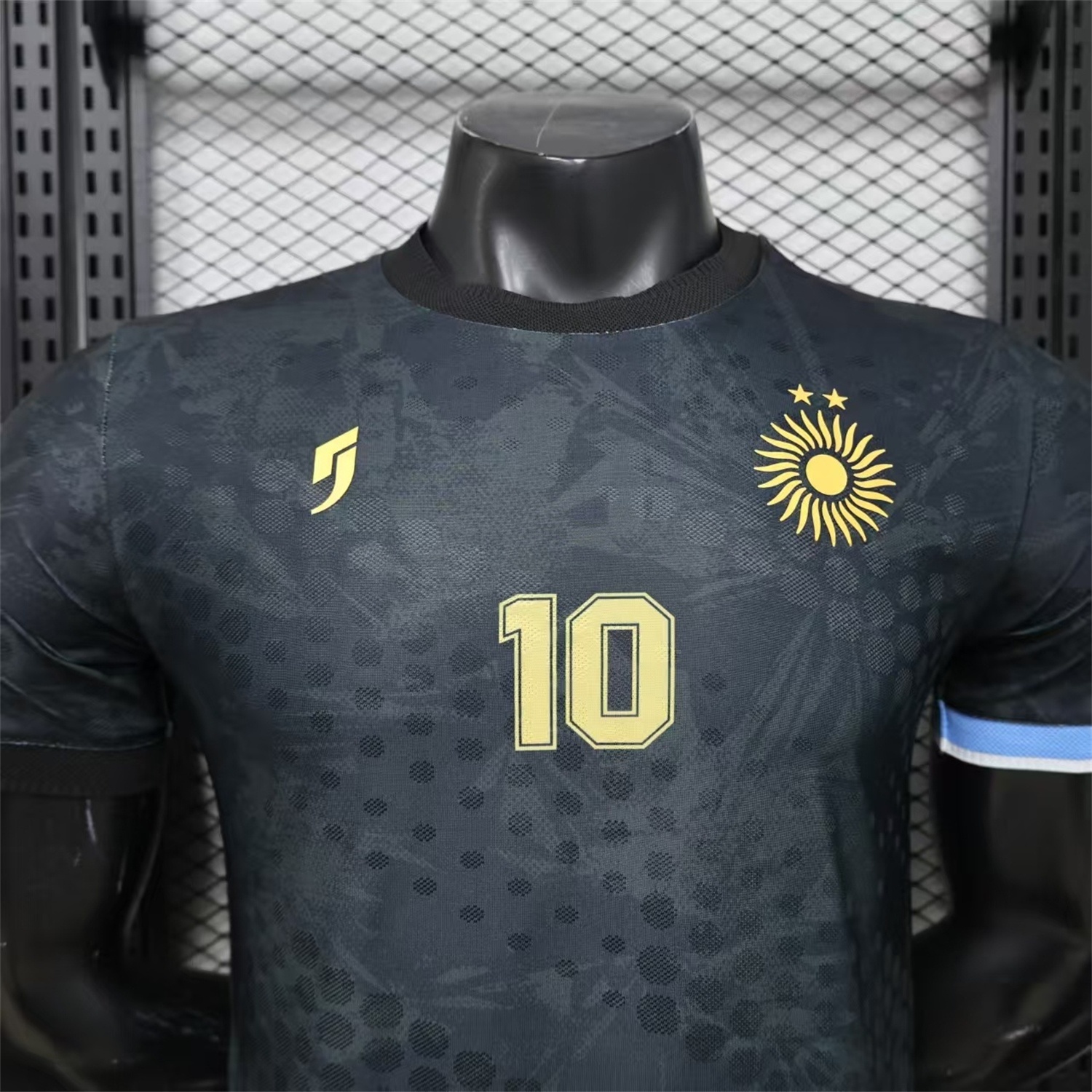Argentina 2026 Black Maradona Special Kit - Player Version - JerseysGala