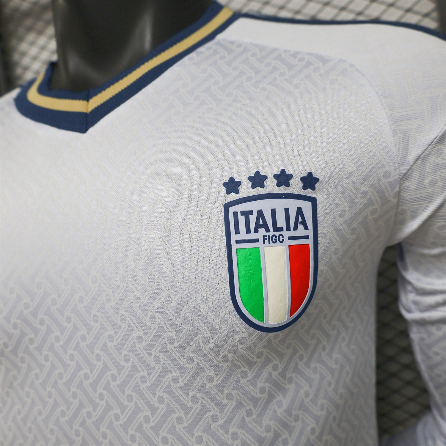 Italy 2026 Away Long Sleeves Jersey - Player Version - JerseysGala