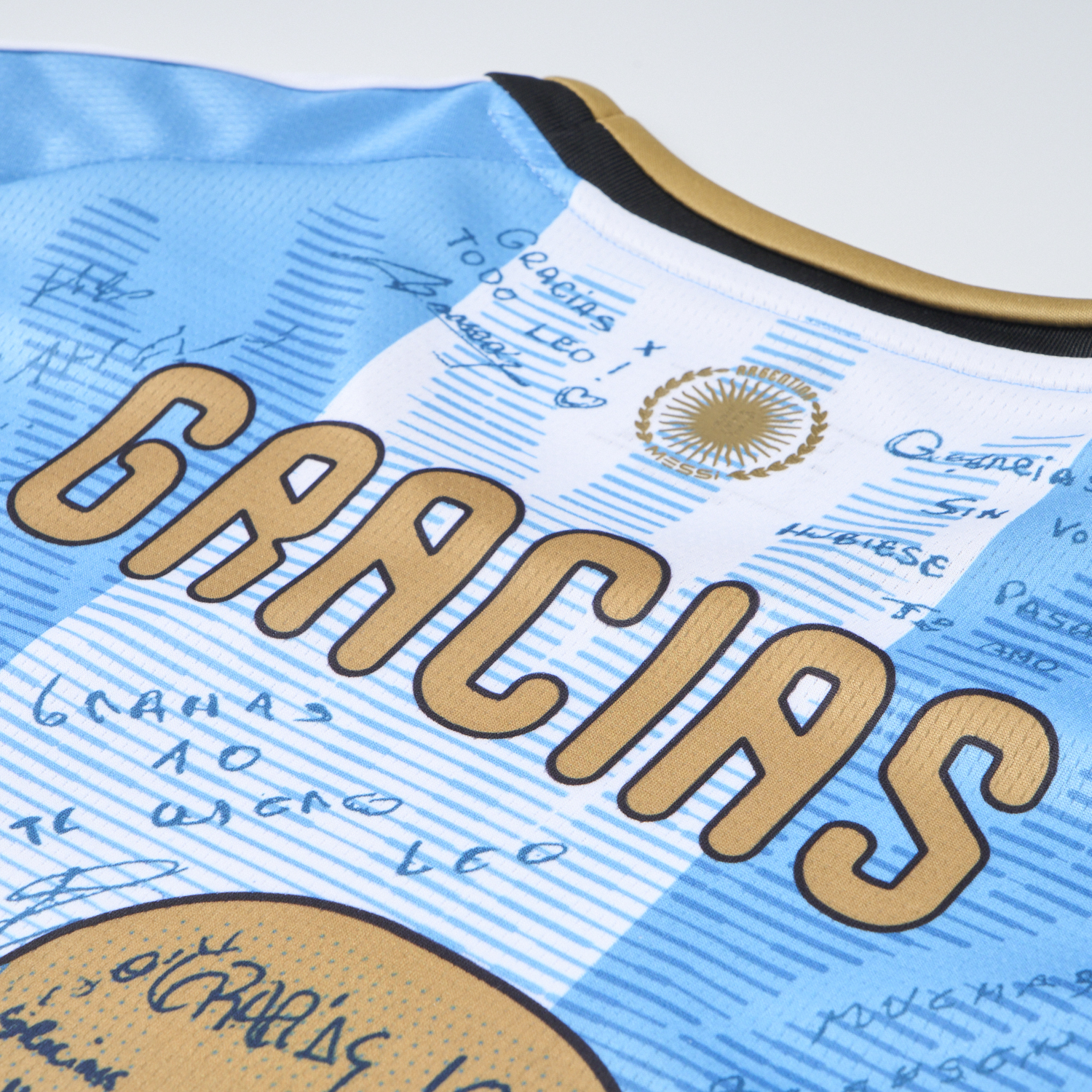 【Signed Version】Argentina 2026 Messi Anniversary Special Jersey - Fans Version - JerseysGala