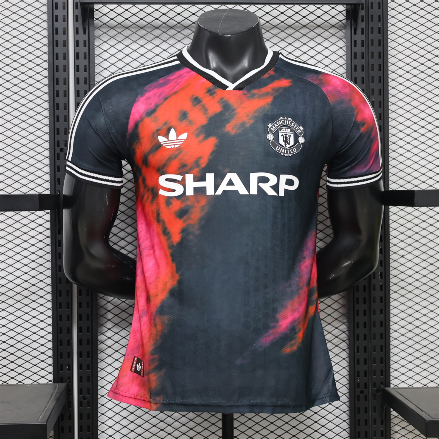 Manchester United 26-27 Retro Casual Style Black Pink Orange Special Jersey - Player Version - JerseysGala