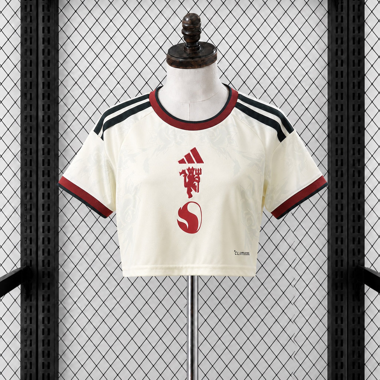 Women's Manchester United 26-27 Away Cropped Jersey - Fans Version - JerseysGala