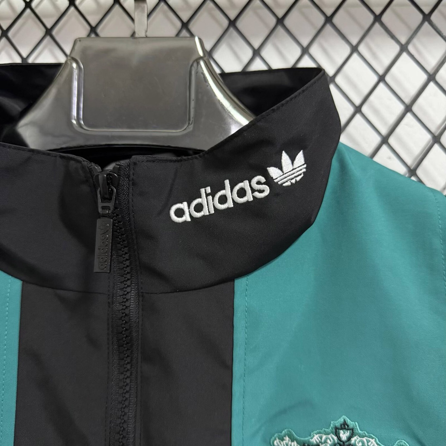 Liver.pool 26-27 EQT Black Green Windbreaker Jacket - JerseysGala