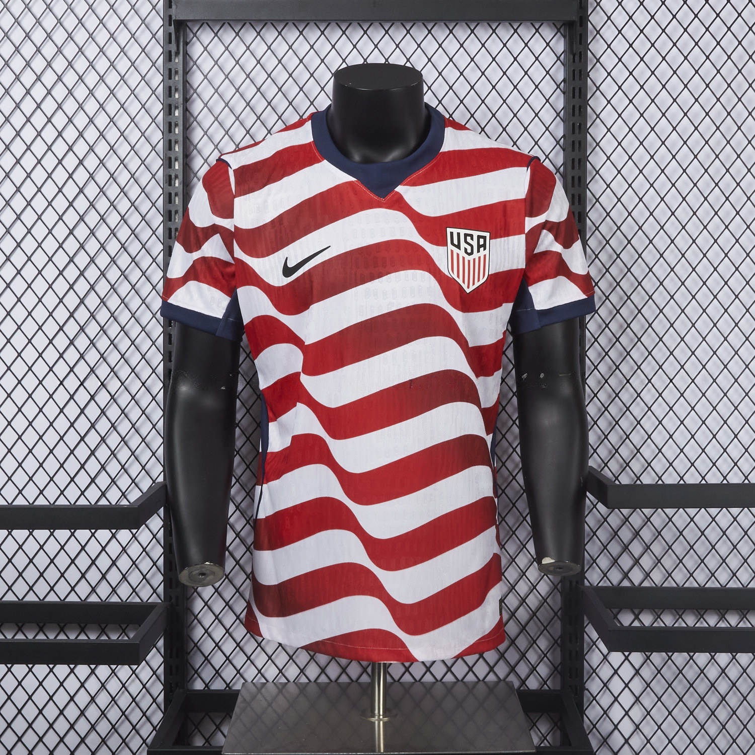 【Stripes on Both Sides】United States USA 2026 Home Jersey - Player Version - JerseysGala