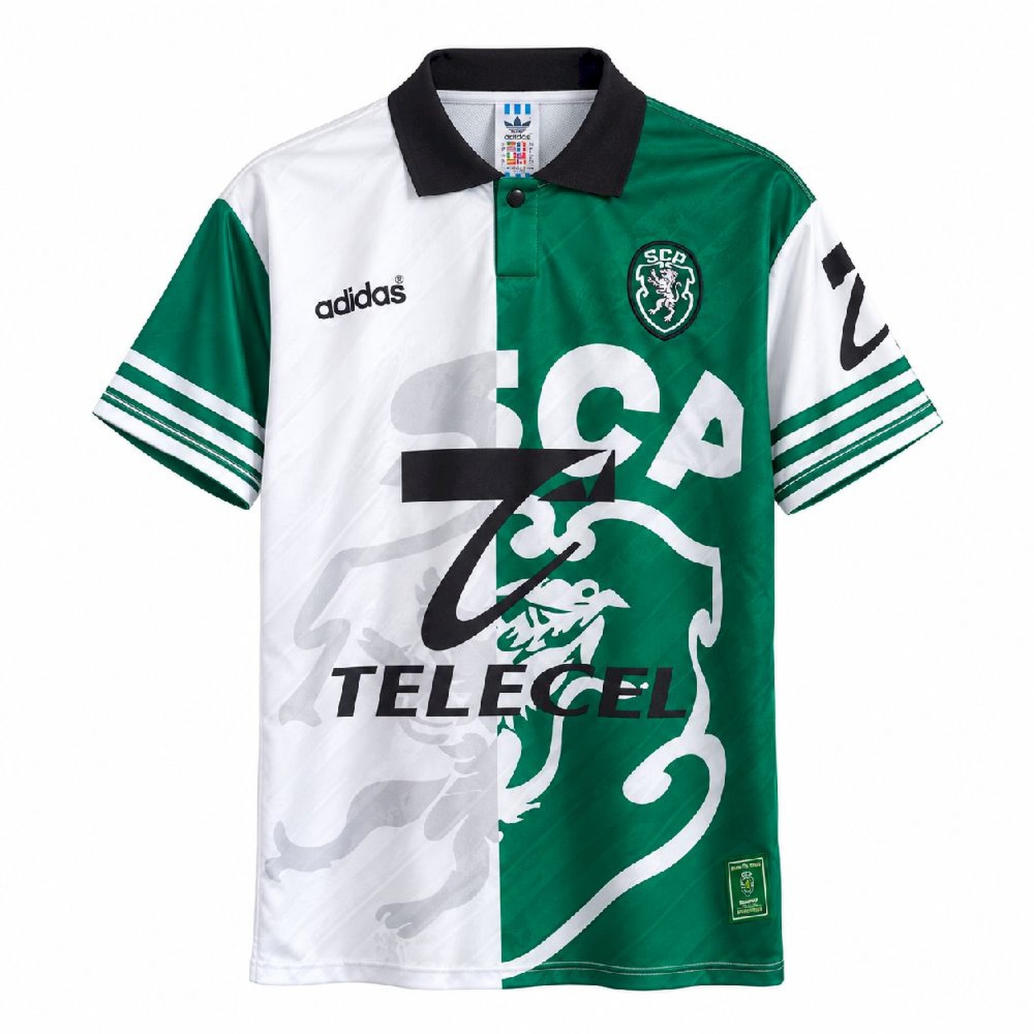 Retro Sporting CP 1996-97 Stromp Jersey - JerseysGala