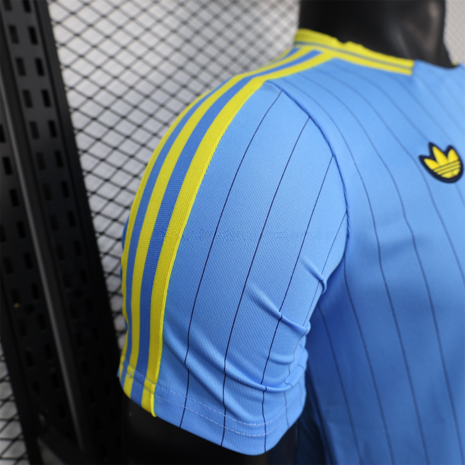 Colombia 2026 Terrace Icon Retro Casual Style Blue Jersey - Player Version - JerseysGala