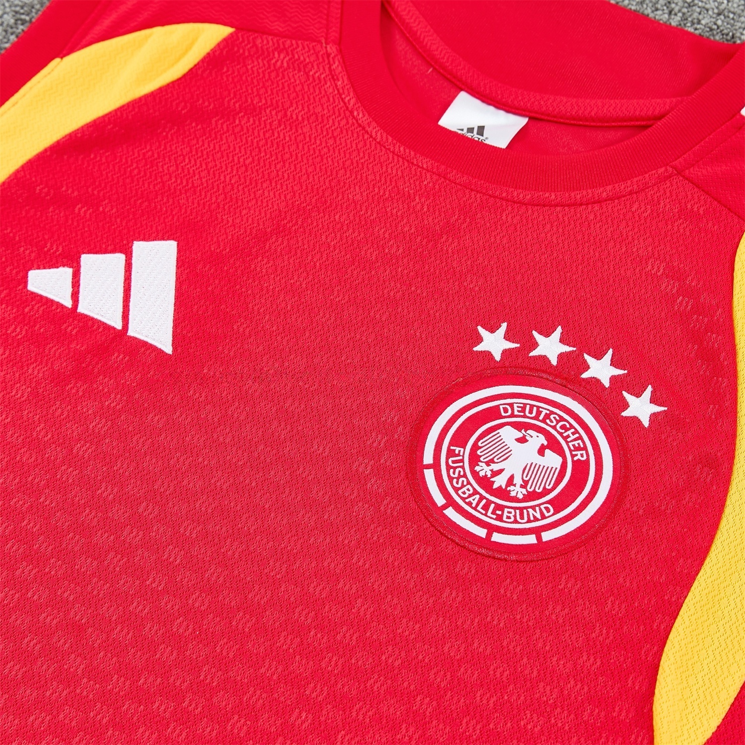 Germany 2026 Vest Training Set - Red Vest and Black Shorts - JerseysGala
