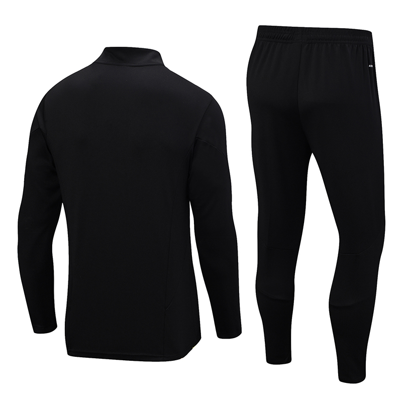 Algeria Olympic TEAM 23-24 Long Sleeve Training Set -Black - JerseysGala