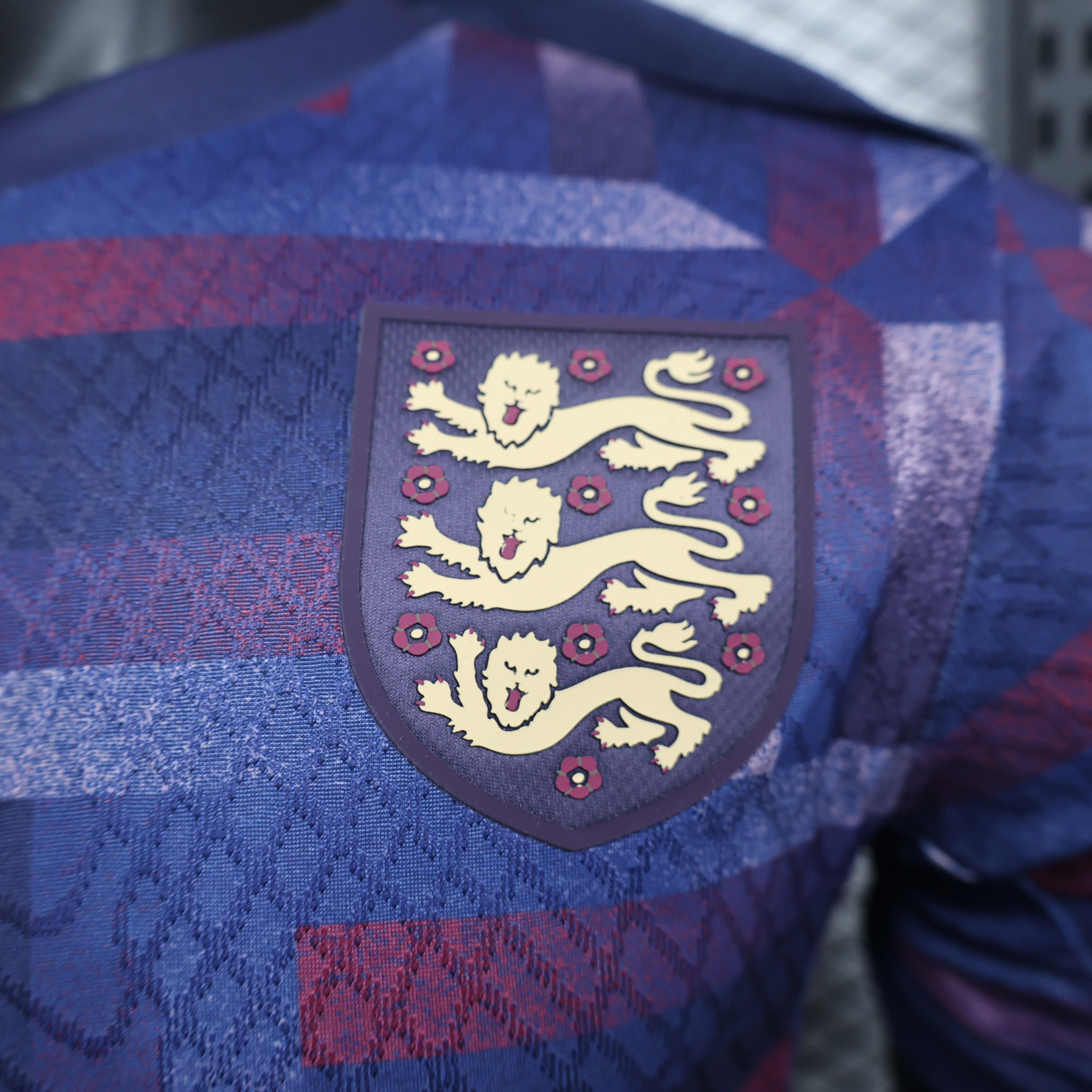 England 2024 Stripe Training Jersey - Player Version - JerseysGala