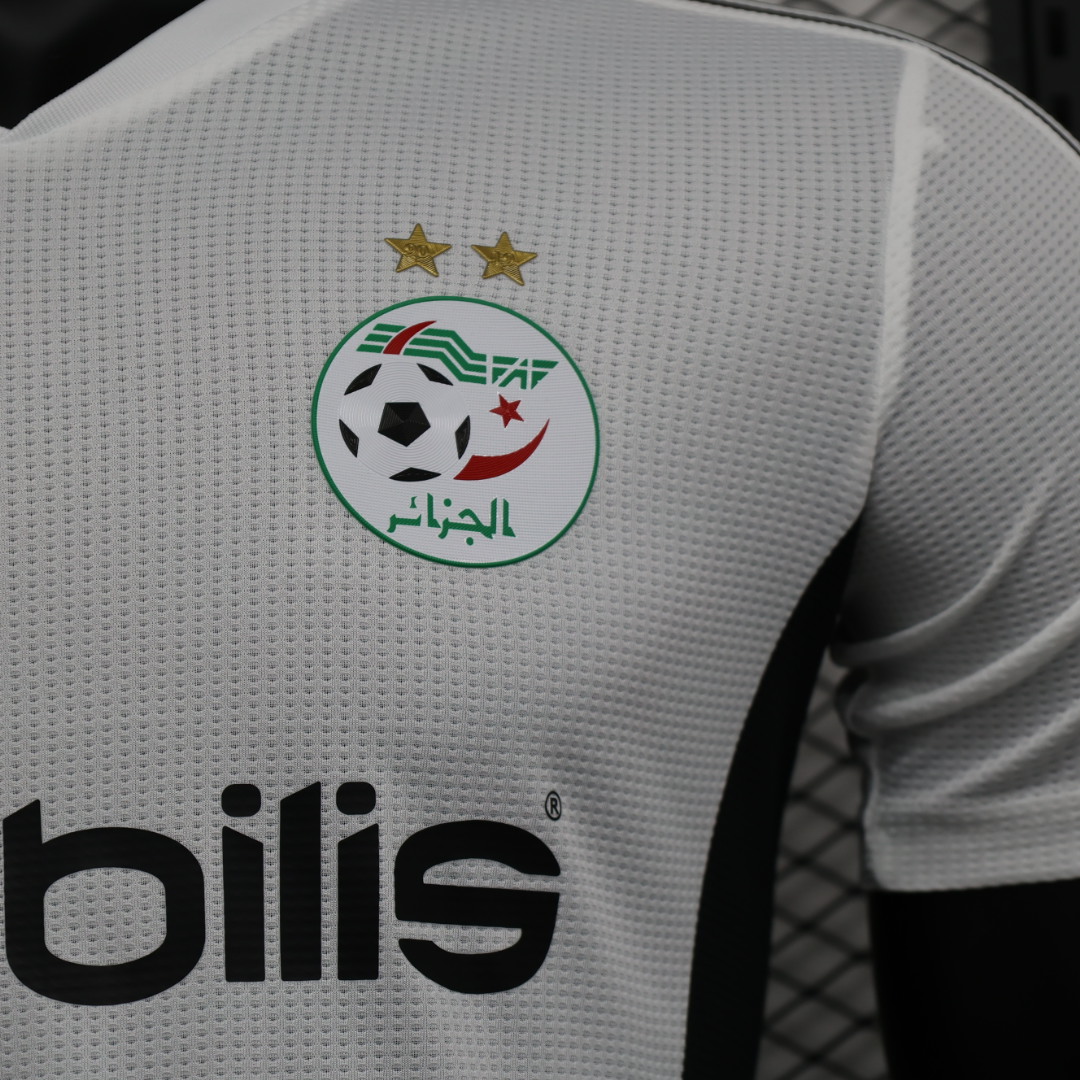 Algeria 23-24 White Jersey - Player Version - JerseysGala