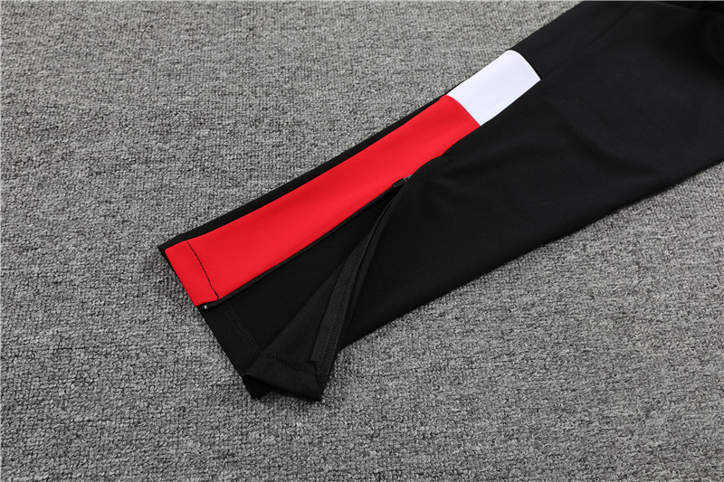 AC Milan 23-24 Long Sleeve Training Set -Red and White - JerseysGala