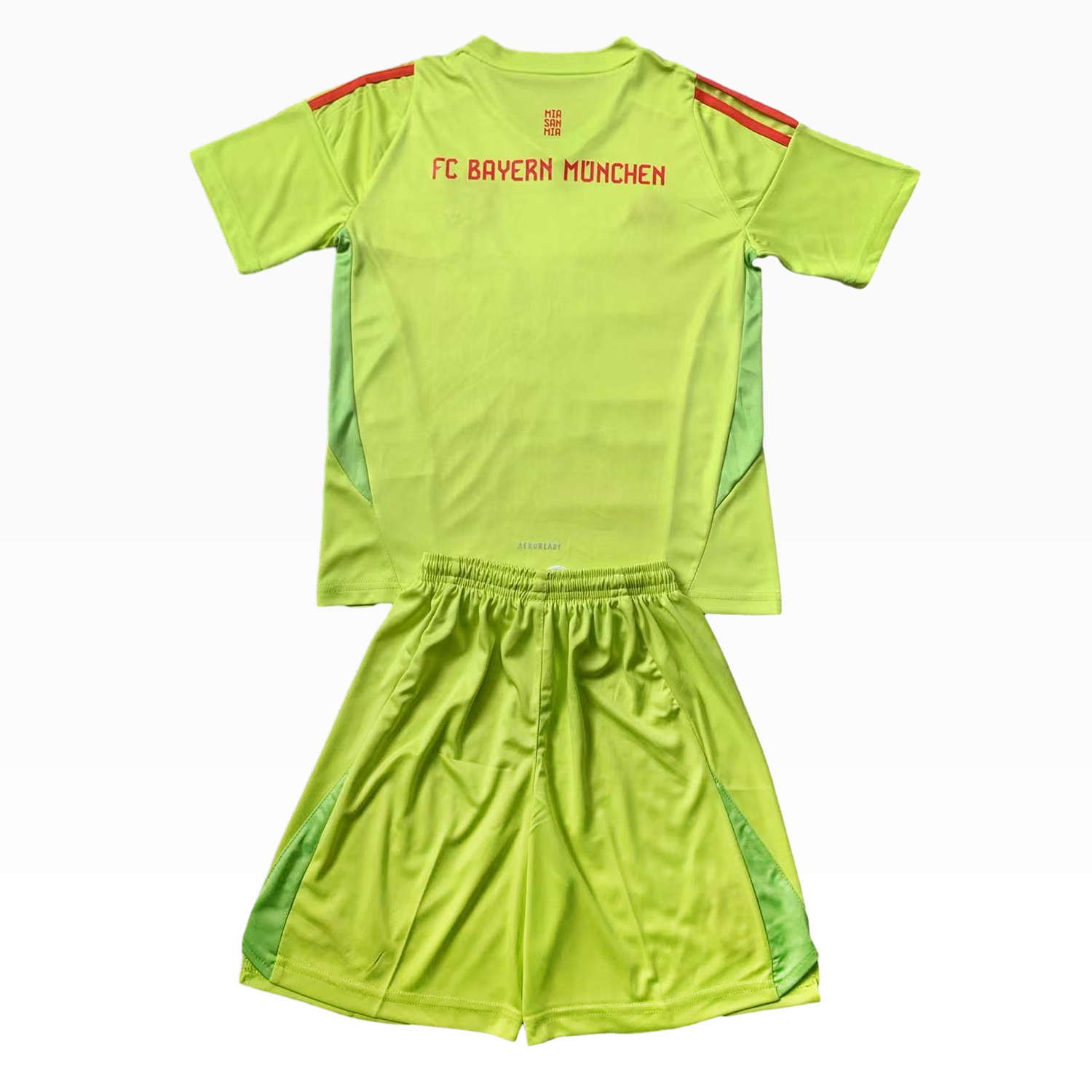 Bayern Munich 24-25 Green Goalkeeper Kids Kit - JerseysGala