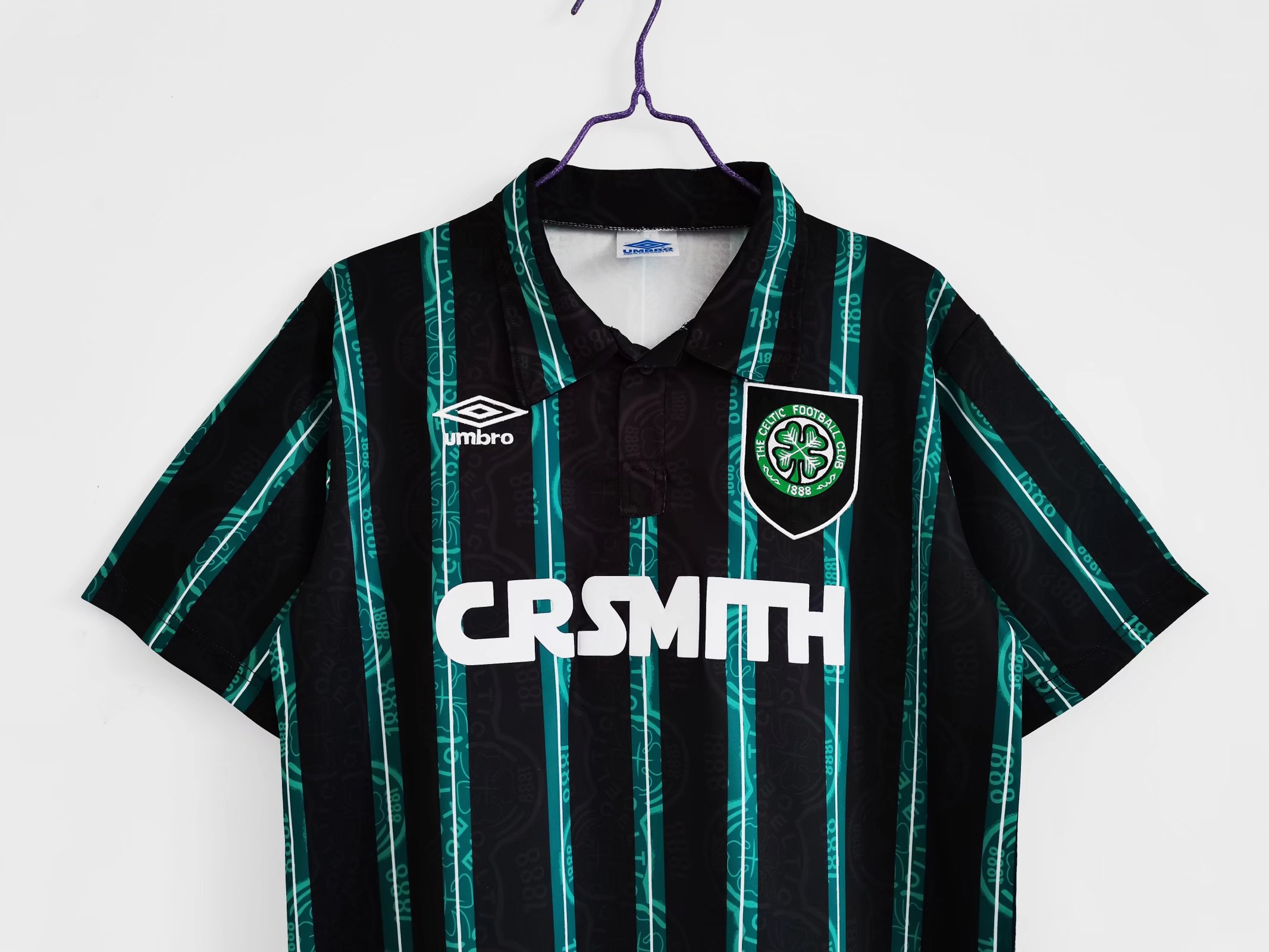 Retro Celtic 1992-93 Away Stadium Jersey - JerseysGala