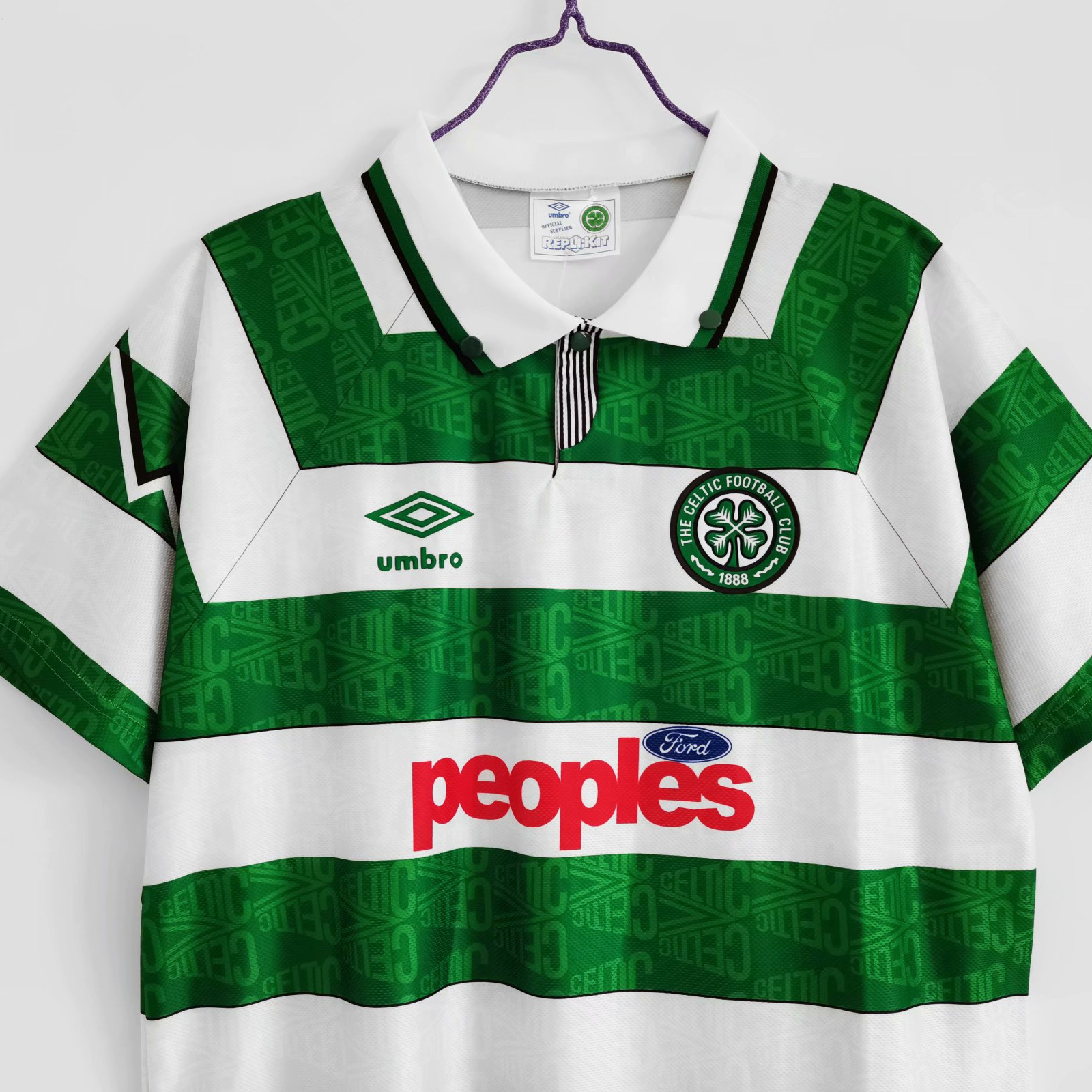 Retro Celtic 1991-92 Home Stadium Jersey - JerseysGala