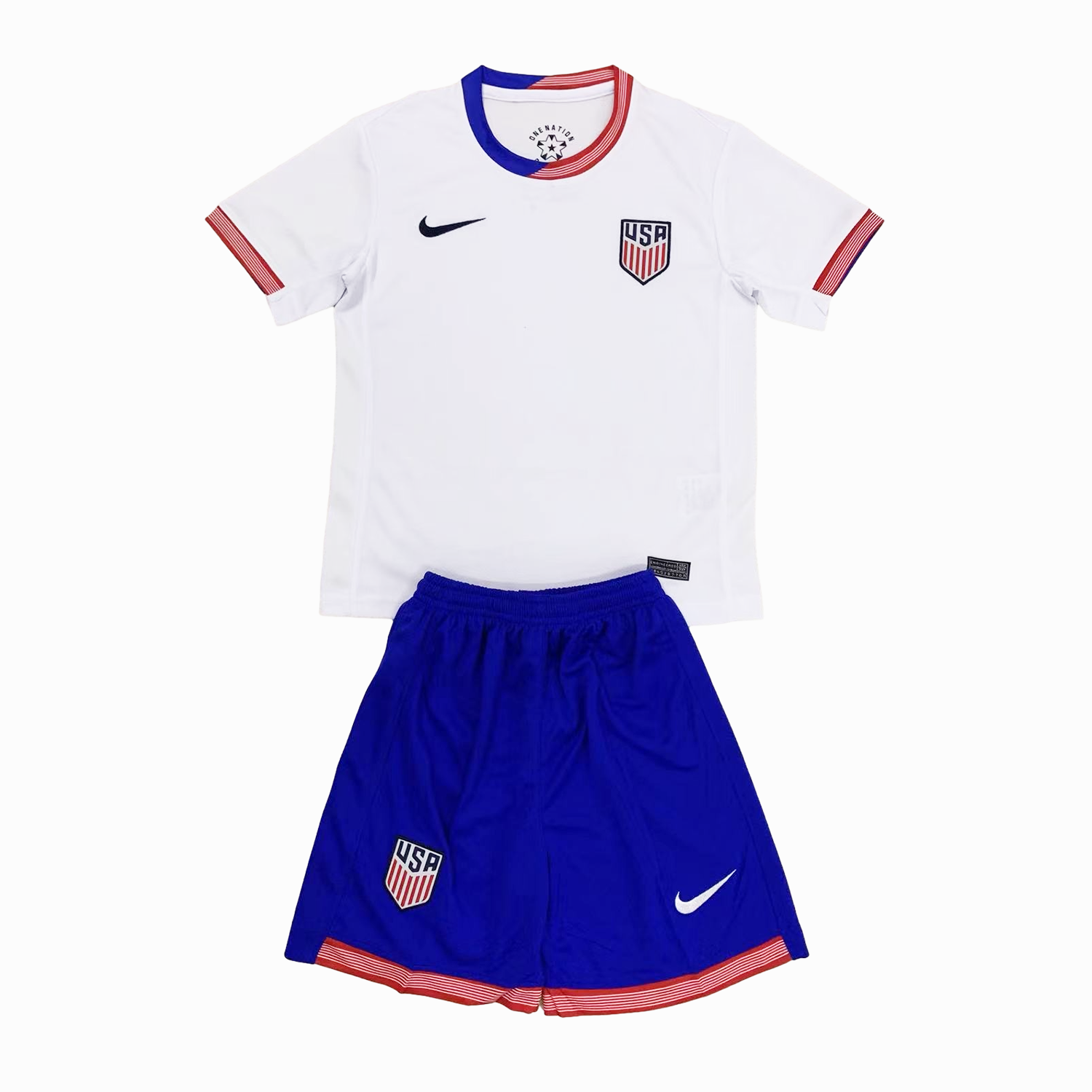 United States USA 2024 Home Stadium Goalkeeper Kids Kit - JerseysGala