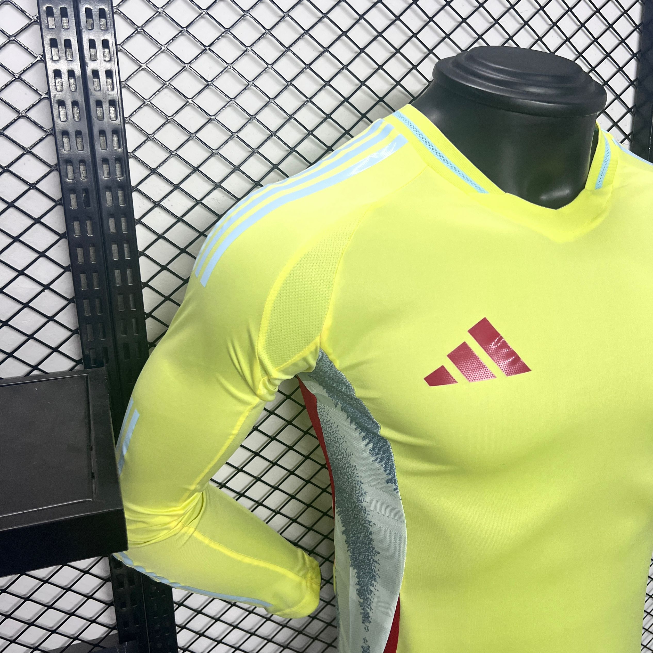 Spain 2024 Away Long Sleeve Jersey - Player Version - JerseysGala